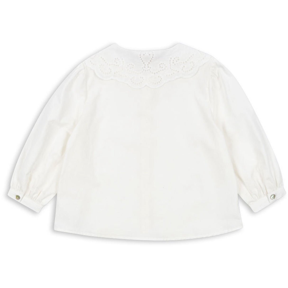 Konges Sløjd Optic White Rilo Collar Shirt GOTS