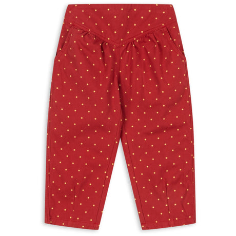 Konges Sløjd Strawberry Dot Nola Pants GOTS