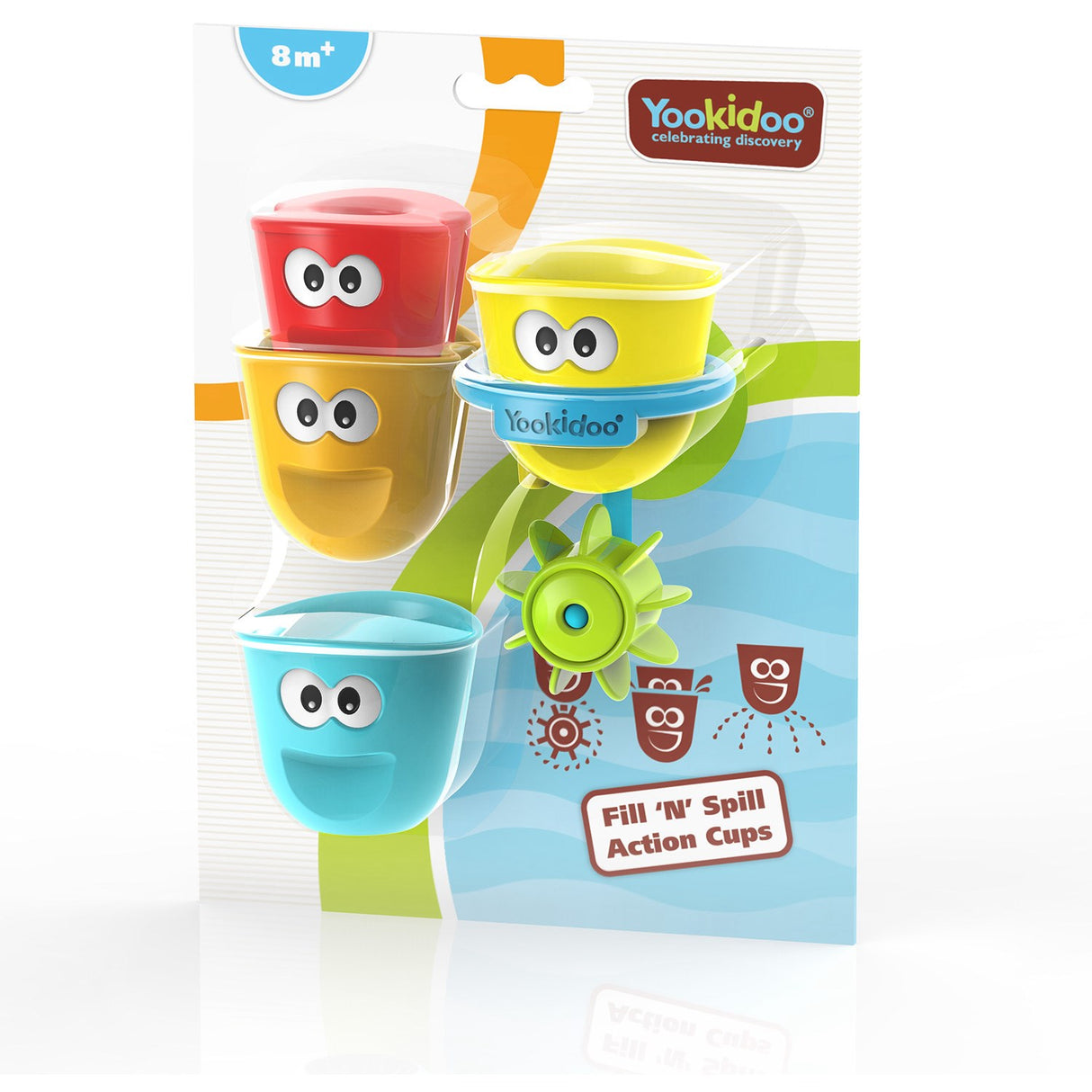 Yookidoo Fill 'N' Spill Action Cups