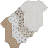 Pippi Rainy Day Body Ss Ao-Printed (4-Pack)