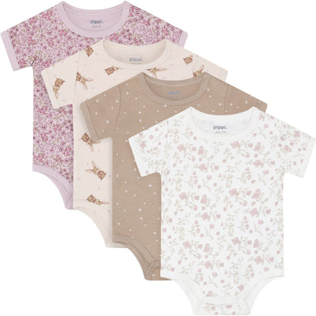 Pippi Violet Ice Body Ss Ao-Printed (4-Pack)