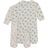 Pippi Flint Stone Nightsuit W/F -Buttons 2-Pack