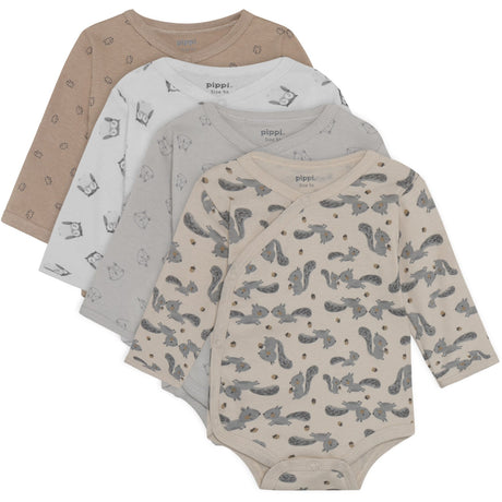 Pippi Rainy Day Body Wrap Ao-Printed (4-Pack)