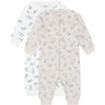 Pippi Flint Stone Nightsuit -Zipper (2-Pack)