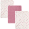 Pippi Mauve Orchid Muslin Cloth (3-Pack)