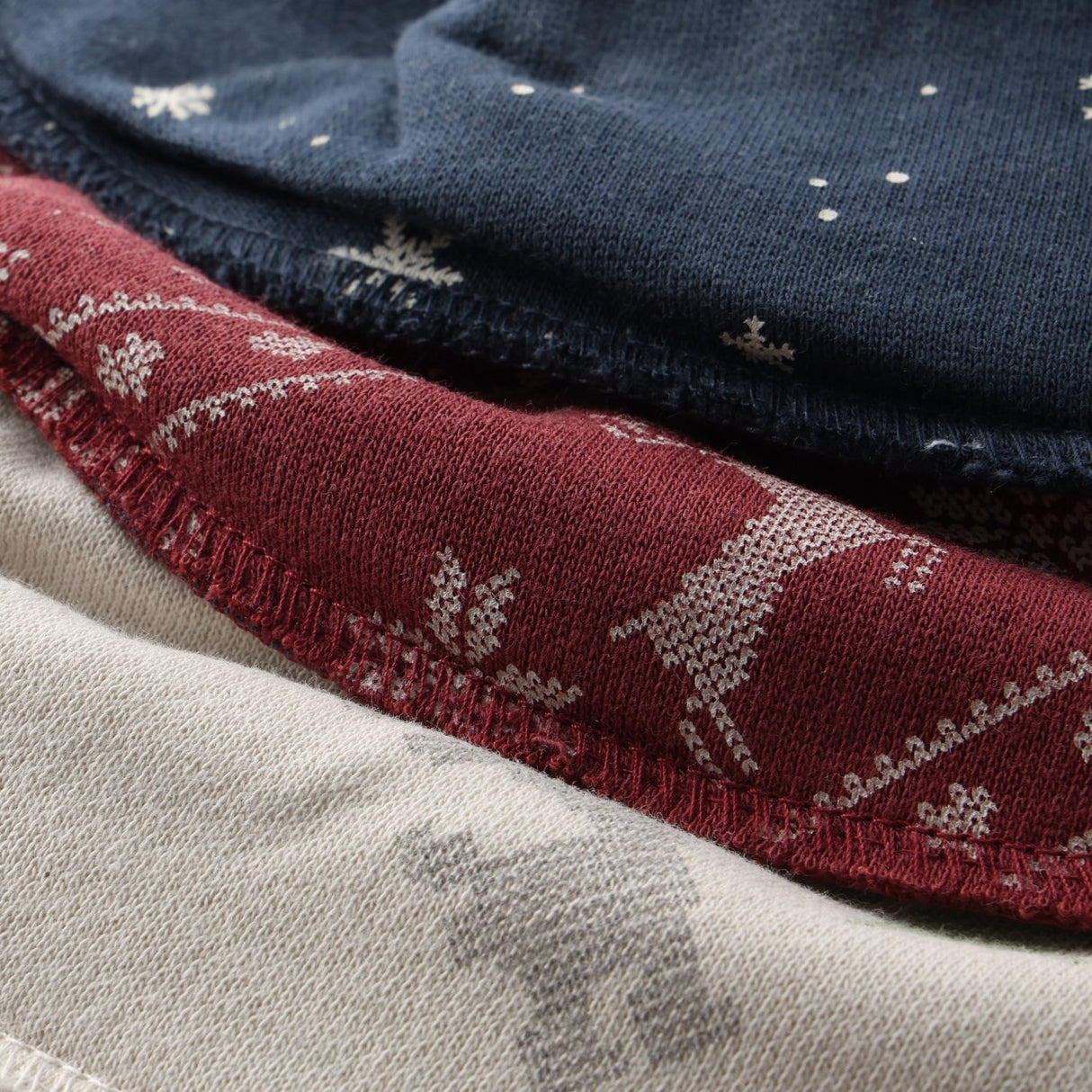 Pippi New Maroon Bandana Fabric Bib Uni - Aop (3-Pack)