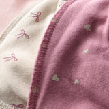 Pippi Mauve Orchid Bandana Fabric Bib Girl - Aop (3-Pack)