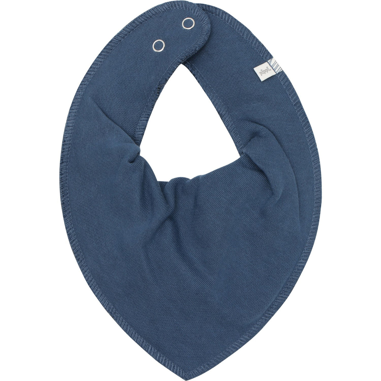 Pippi Dark Denim Bandana Fabric Bib Boy - Aop (3-Pack)