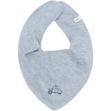 Pippi Dark Denim Bandana Fabric Bib Boy - Aop (3-Pack)