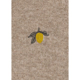 Konges Sløjd Light Brown Mattou Knit Onesie