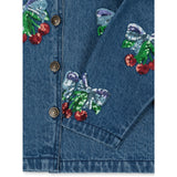 Konges Sløjd Amarena Sequin Magot Sequin Denim Jacket GOTS