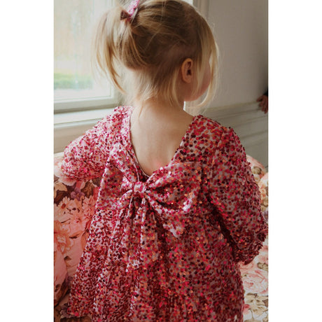 Konges Sløjd Sparkling Sangria Lila Sequins Bow Dress
