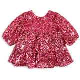 Konges Sløjd Sparkling Sangria Lila Sequins Bow Dress