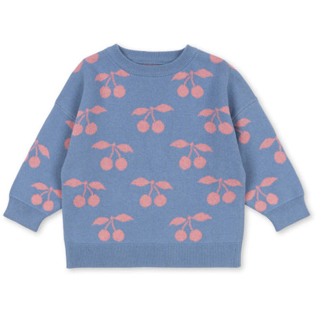 Konges Sløjd Purple Impression Lapis Knit Sweater GOTS