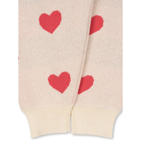 Konges Sløjd Coeur Coloré Duo Pink Lapis Knit Pants GOTS
