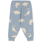 Konges Sløjd Dino Mist Lapis Knit Pants GOTS