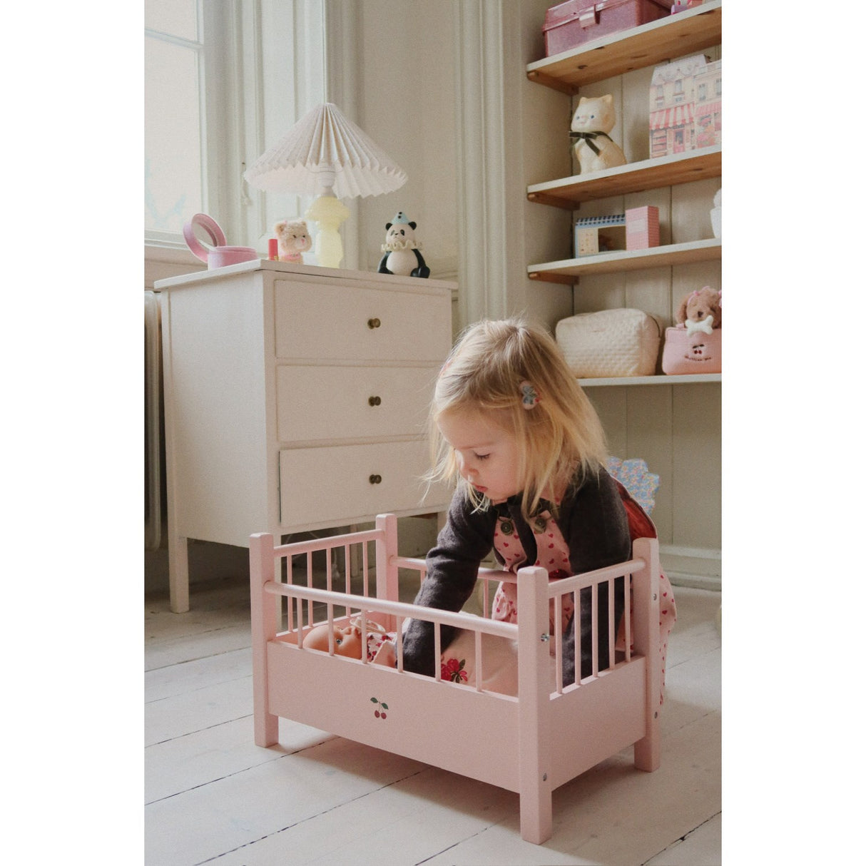 Konges Sløjd Pink Doll Bed Fsc