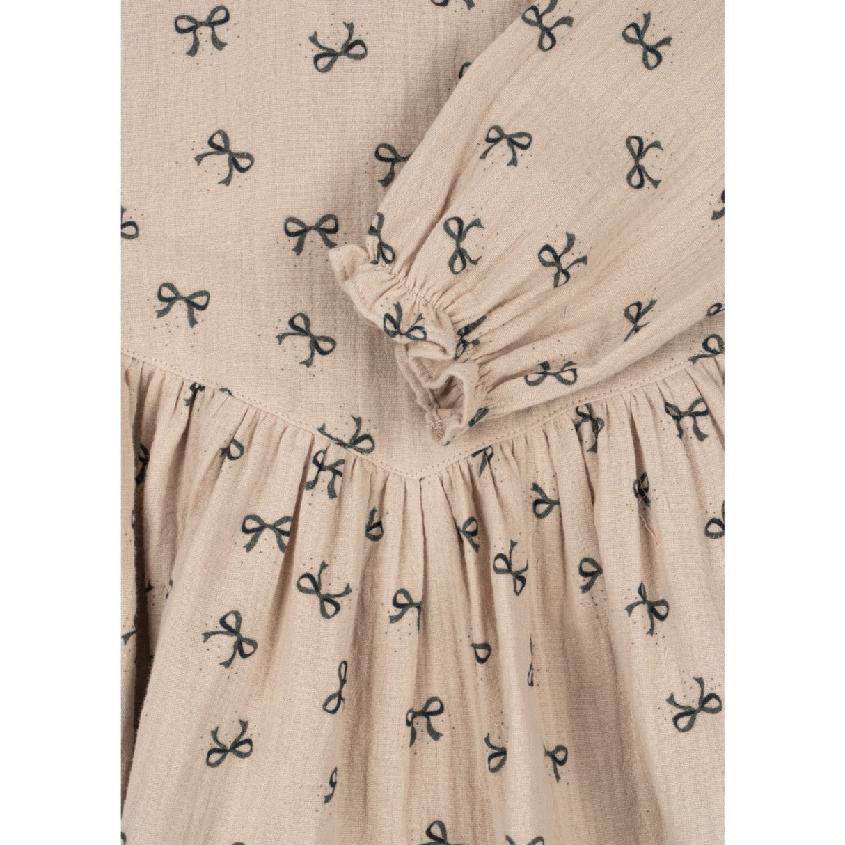 Konges Sløjd Bow Magnet Coco Dress GOTS