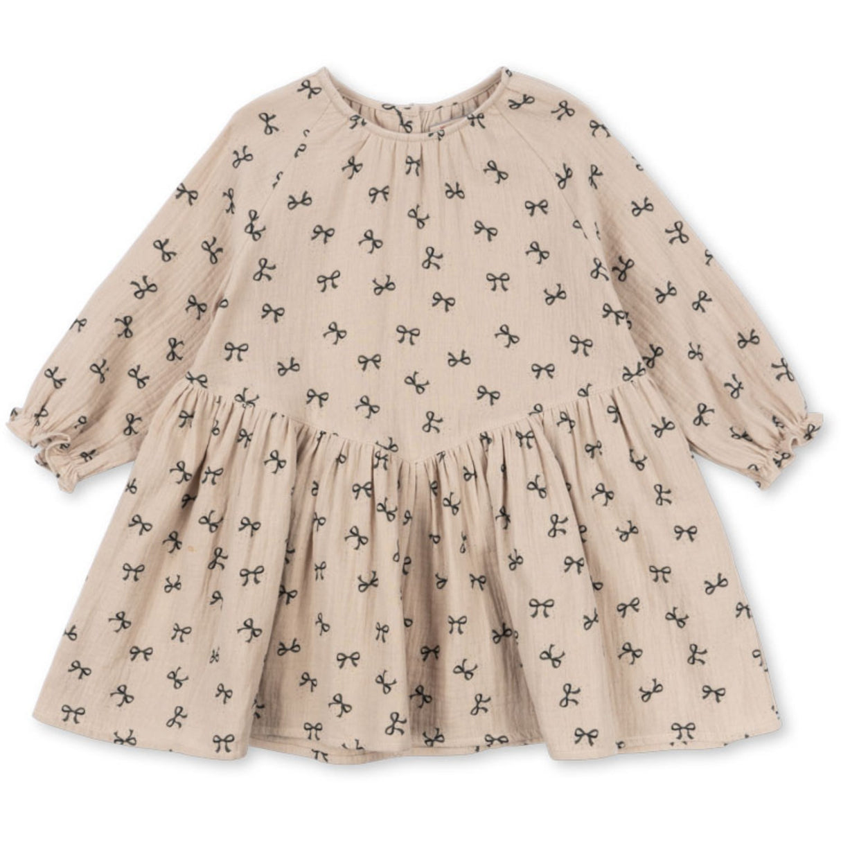 Konges Sløjd Bow Magnet Coco Dress GOTS