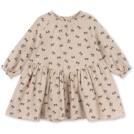 Konges Sløjd Bow Magnet Coco Dress GOTS