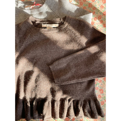 Konges Sløjd Brown Melange Cathy Knit Sweater