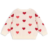 Konges Sløjd Coeur Coloré Duo Pink Lapis Knit Sweater GOTS