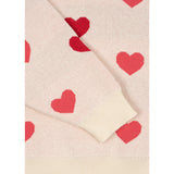 Konges Sløjd Coeur Coloré Duo Pink Lapis Knit Sweater GOTS