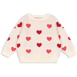 Konges Sløjd Coeur Coloré Duo Pink Lapis Knit Sweater GOTS