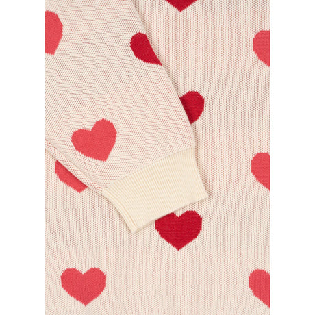 Konges Sløjd Coeur Coloré Duo Pink Lapis Knit Dress GOTS