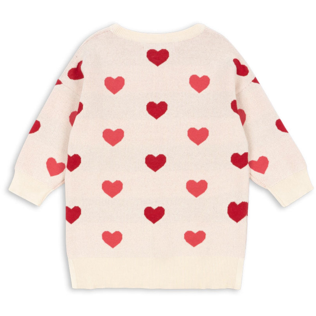 Konges Sløjd Coeur Coloré Duo Pink Lapis Knit Dress GOTS