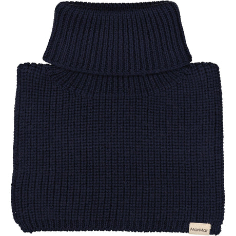 MarMar Light Cotton Wool Fisherman Ink Arni Neck Warmer