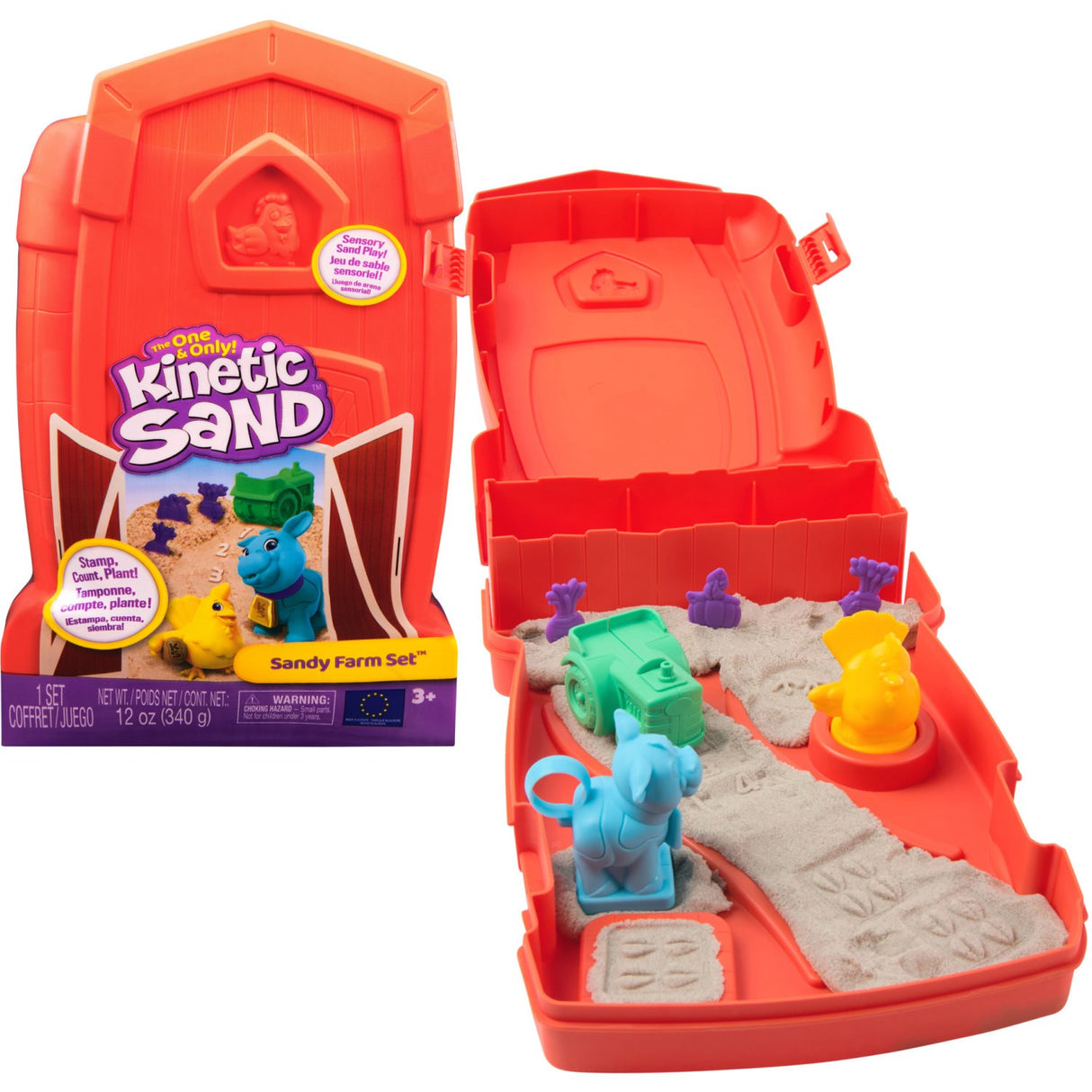 Kinetic Sand Sandy Farm Set