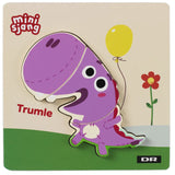 DR Wooden puzzle, 3 pieces, drum