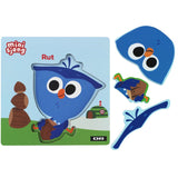 DR Wooden puzzle, 3 pieces, Rut