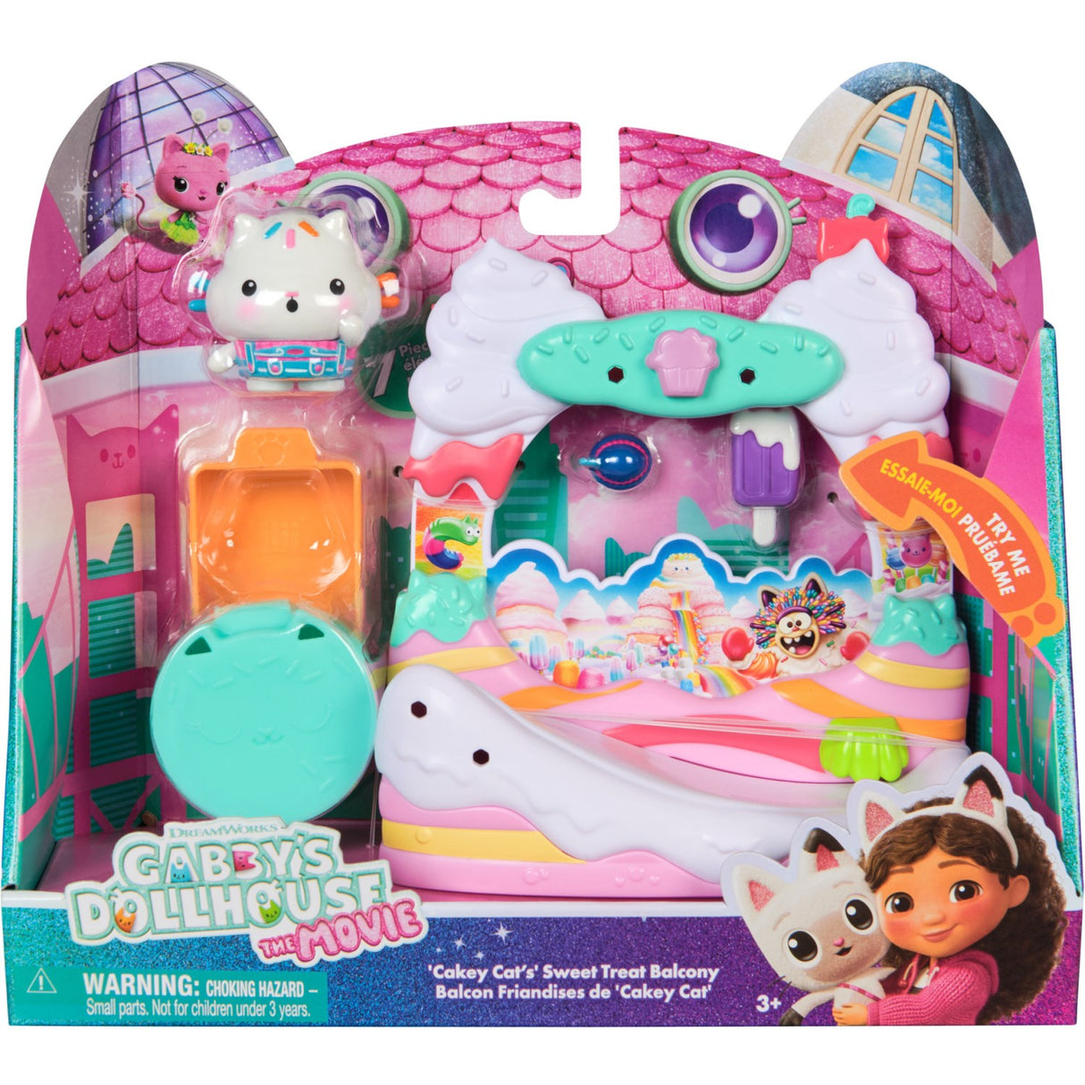 Gabby's Dollhouse Movie Balcony Furrosted Fun