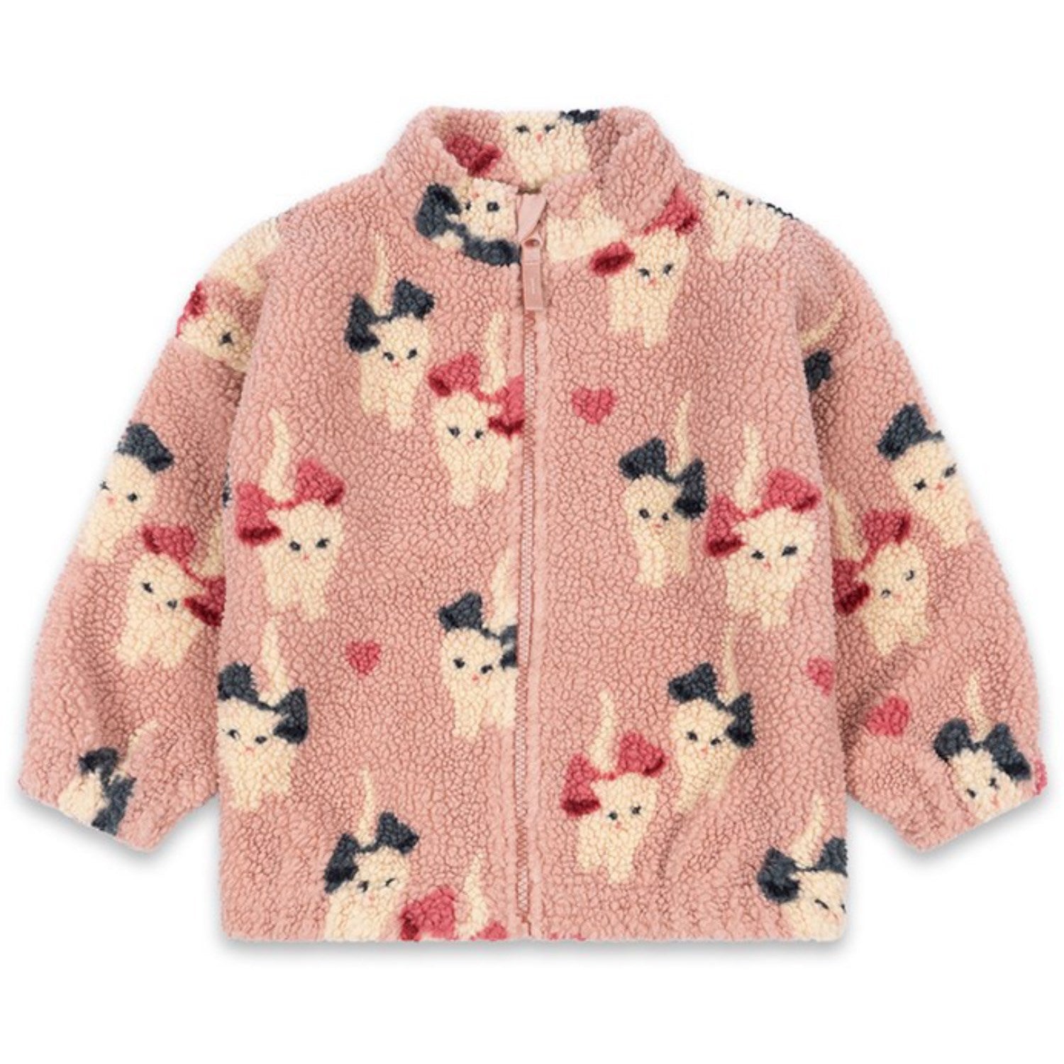 Konges Sløjd 白鳥柄フリースジャケット 3Y Jody fleece jacket in white - Konges Slojd | Mytheresa
