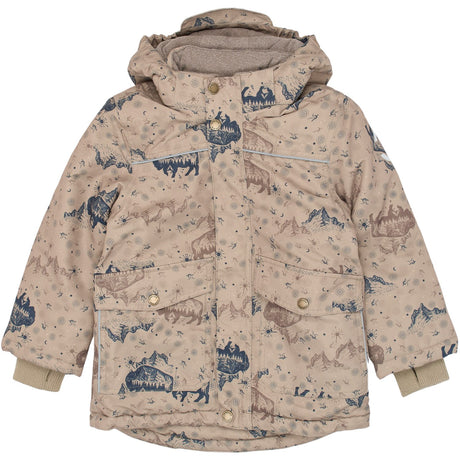 Mikk-Line Coriander Polyester Boys Jacket AOP