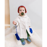 Bibs Sage/Hunter Green Pacifier Colour Holiday Leaf 2-Pack Latex