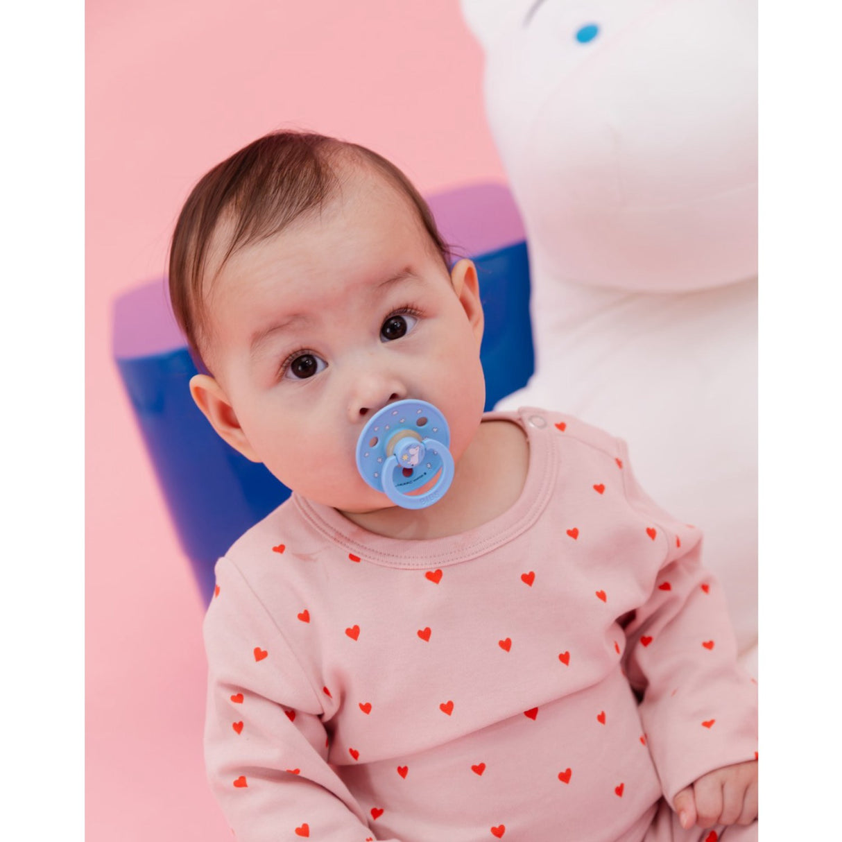 Bibs X Moomin Breeze Mix Pacifier Colour 2-Pack Good Night Latex