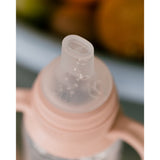 Bibs Blush Baby Sippy Bottle Spout Round Silicone Slow Flow