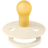 Bibs Ivory/Plum Pacifier Colour Holiday Bow 2-Pack Latex