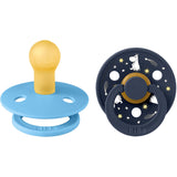 Bibs X Moomin Breeze Mix Pacifier Colour 2-Pack Good Night Latex