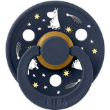 Bibs X Moomin Breeze Mix Pacifier Colour 2-Pack Good Night Latex