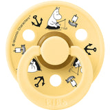 Bibs X Moomin Nordic Mint Mix Pacifier Colour 2-Pack Sailing Latex