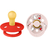 Bibs X Moomin Candy Apple Mix Pacifier Colour 2-Pack Dancing Latex