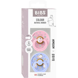 Bibs X Moomin Baby Pink Mix Pacifier Colour 2-Pack Dreaming Latex
