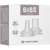 Bibs Baby Bottle Spout Silicone 2-Pack