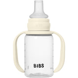 Bibs Ivory Baby Sippy Bottle Spout Round Silicone Slow Flow