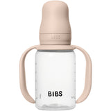 Bibs Blush Baby Sippy Bottle Spout Round Silicone Slow Flow
