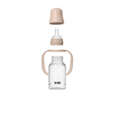 Bibs Blush Baby Sippy Bottle Spout Round Silicone Slow Flow